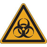 Painel de perigo – Risco biológico – alumínio