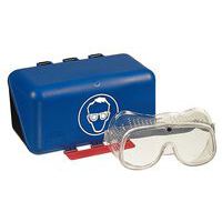 caixa formato pequeno para óculos, cor azul