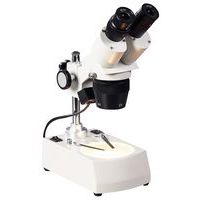 Microscópio estereoscópico com revólveres – Ampliação de 20x e 40x