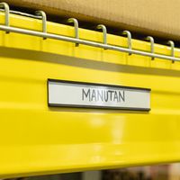 Porta-etiquetas em rolo - magnético - Manutan Expert