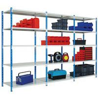Estante em chapa integral Combi-Flip – 2000 mm de altura - Manorga