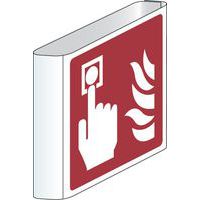Painel de incêndio – Alarme (tipo bandeira) – alumínio