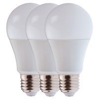 Conjunto de 3 lâmpadas LED padrão E27 9 W – Velamp