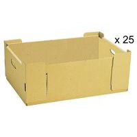 Caixas empilháveis em cartão – 530 mm de comprimento – 25 L