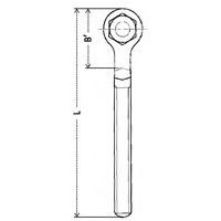 L = Comprimento global B = Altura Interna