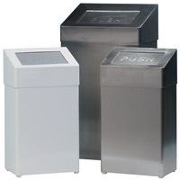 Caixote de lixo metálico - 50 l