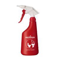 Spray vazio com capacidade de 650 mL, para casa de banho – Vermelho