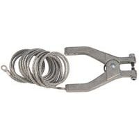 cabo flexível de 3 m com 1 pinça e 1 anel
