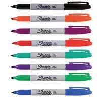 Marcador permanente fino Sharpie – Sortidos – Bolsa de 8