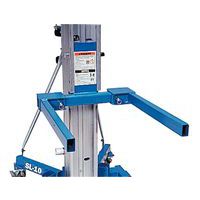 SuperLift + garfos de largura regulável + garfos ajustáveis para paletes