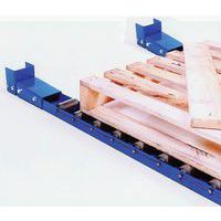 Calha com rolos aço - Comprimento 2000 mm