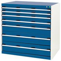 Armário de oficina com gavetas Bott SL-107 - 100 cm de altura