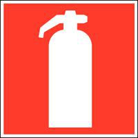 Painel anti-incêndio - Extintor - Rígido