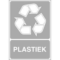 Painel de sinalização para separação seletiva – Plástico