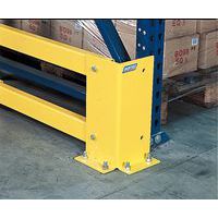 proteções de ângulo com travessas telescópicas