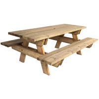 Mesa de piquenique em pinho – Manutan