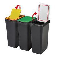 Caixote de lixo de separação seletiva – 45 L – CEP