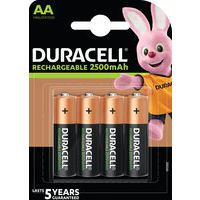 Pilha recarregável Duracell Ultra 2500 mAh AA LR6 – conjunto de 4 pilhas