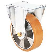 Rodízio fixo com placa - Capacidade de carga de 180 a 900 kg