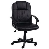 Cadeira de executivo Agatha – preto – Manutan