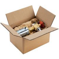 Caixa em cartão reciclado – canelado simples – canelado grande – Manutan
