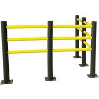 Poste para barreira de proteção flexível modular Charlie – Dancop