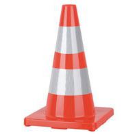 Cone de sinalização com faixas refletoras – Manutan