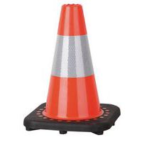Cone de sinalização com 1 faixa refletora – Manutan