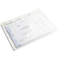 Envelope porta-documentos opaco – papel de fibras naturais – sem impressão