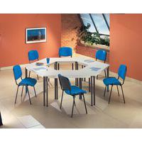 Conjunto de mesas de reunião: 6 mesas e 6 cadeiras
