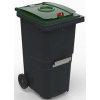 Contentor móvel para a recolha seletiva de resíduos – 240 L – Vidro
