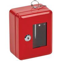 Caixa com chave de emergência vermelha - Manutan Expert