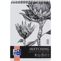 Bloco de desenho Sketching Art integral A4 50 p 130 g – Oxford