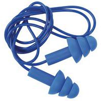 Tampões auriculares reutilizáveis com cordão - Manutan Expert