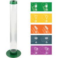 Coletor para resíduos específicos de 10 L com 5 etiquetas