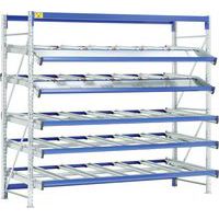 Estante dinâmica de picking FIFO Flex