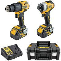 Kit de 2 ferramentas XR de 18 V 3 Ah Li – berbequim e aparafusadora – Dewalt