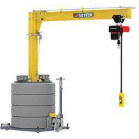 Grua móvel sem carro de transporte – capacidade de 125 a 500 kg – Vetter