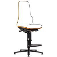 Estrutura da cadeira de oficina ergonómica Bimos Neon – Alta