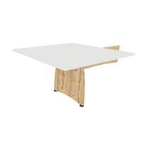 Extensão para mesa ENSEMBLE – 125x120 cm – madeira/branco