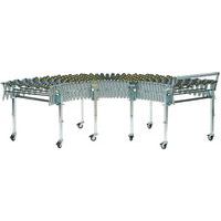 Transportador extensível com roletes de plástico – capacidade: 40 kg
