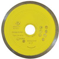 Disco de corte para tijoleira – cerâmica – faiança – Ø 125 mm – Manutan