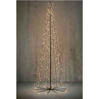 Árvore de Natal luminosa com temporizador e telecomando