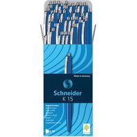 Esferográfica – K15 – azul – 50 unid. – Schneider