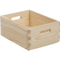 Caixa de arrumação em madeira – Comprimento de 200 e 600 mm