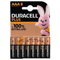 Pilha alcalina AAA Plus 100% – 4, 8 ou 12 unidades – Duracell