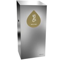 Caixote de lixo de separação Uno – abertura fechada – 1 L