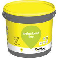 Cola para pavimentos acrílica sem solventes – Weberbond Lino – 13 kg
