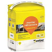 Argamassa refratária – Webercel fogo – 5 kg