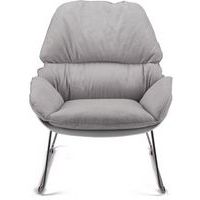 Cadeira Lazy branco/cinzento – Paperflow